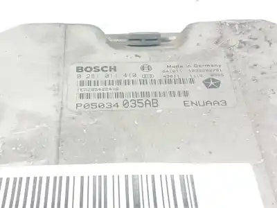 Second-hand car spare part ecu engine control for chrysler pt cruiser (pt_) 2.2 crd oem iam references p05034035ab  
