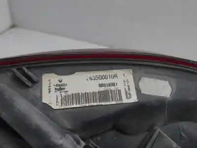 Peça sobressalente para automóvel em segunda mão farolim traseiro direito por renault megane iii sport tourer dynamique referências oem iam 265500010r