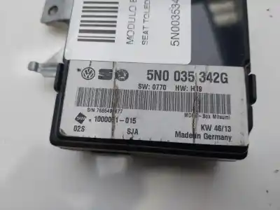 Second-hand car spare part electronic module for seat toledo iv (kg3) 1.6 tdi oem iam references 5n0035342g  