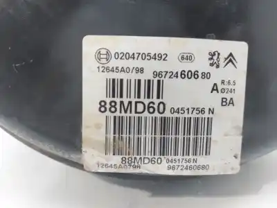 Peça sobressalente para automóvel em segunda mão servo freio por citroen c3 collection referências oem iam 9672460680  
