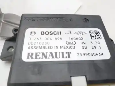 Peça sobressalente para automóvel em segunda mão módulo eletrônico por renault kadjar zen 110 cv / 81 kw referências oem iam 259903043r  