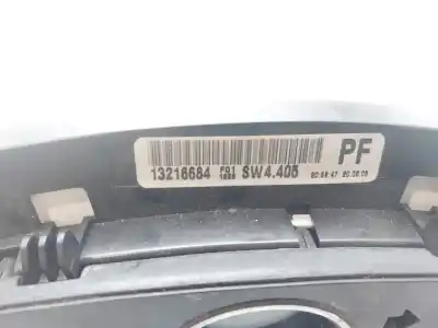 Peça sobressalente para automóvel em segunda mão quadrante por opel zafira b enjoy referências oem iam 13216684  