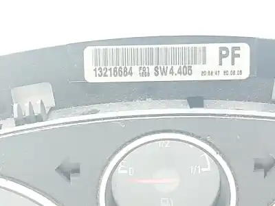 Peça sobressalente para automóvel em segunda mão quadrante por opel zafira b enjoy referências oem iam 13216684  