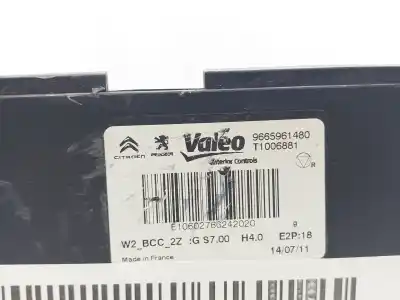 Second-hand car spare part electronic module for peugeot 508 access oem iam references 9665961480  