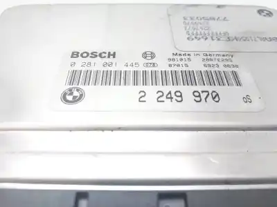 Peça sobressalente para automóvel em segunda mão centralina de motor uce por bmw serie 3 berlina (e46) 320d referências oem iam 0281001445