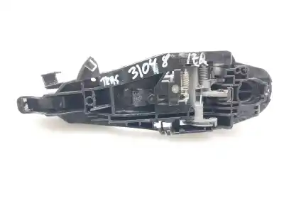 Peça sobressalente para automóvel em segunda mão puxador exterior traseiro esquerdo por peugeot 308 allure referências oem iam 9602977380