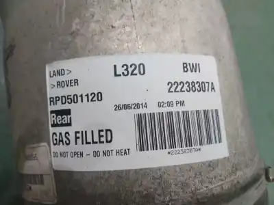 Second-hand car spare part RIGHT REAR SHOCK ABSORBER for LAND ROVER RANGE ROVER SPORT  OEM IAM references RPD501120  