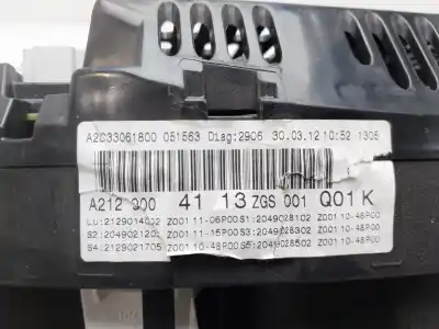 Second-hand car spare part DASHBOARD for MERCEDES-BENZ CLASE E (W212)  OEM IAM references A2129004113  