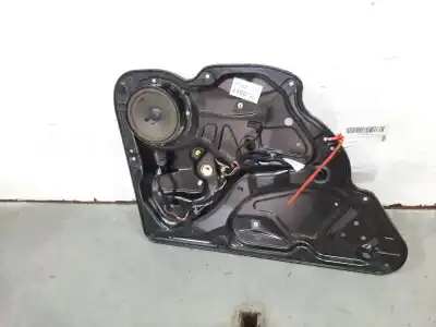 Second-hand car spare part rear left window regulator for volkswagen passat b6 variant (3c5) 2.0 tdi 16v oem iam references 3c4839755h  