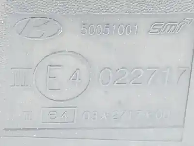 Peça sobressalente para automóvel em segunda mão espelho retrovisor esquerdo por hyundai i10 classic referências oem iam 022717  