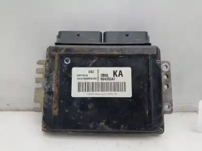 Peça sobressalente para automóvel em segunda mão centralina de motor uce por chevrolet lacetti se referências oem iam 96435547