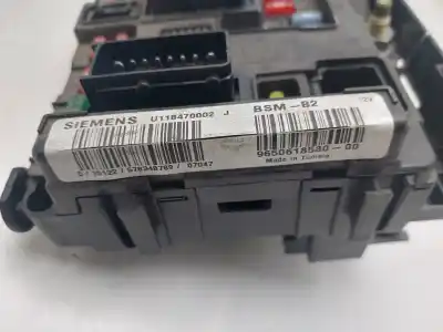 Second-hand car spare part bsm control unit for citroen berlingo first combi 1.6 hdi 75 sx oem iam references 9650618580  