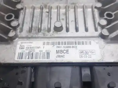 Second-hand car spare part ecu engine control for ford focus turnier (cb4) trend oem iam references 7m5112a650bce  