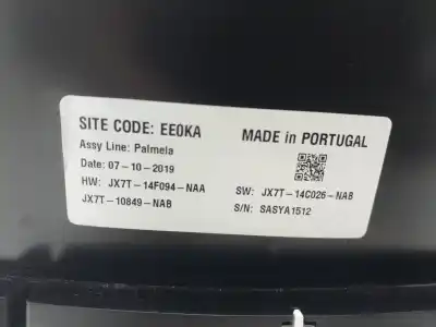 Second-hand car spare part dashboard for ford focus st-line oem iam references jx7t14c026nab