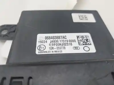 Tweedehands auto-onderdeel elektronische module voor jeep wrangler iv / wrangler unlimited (jl) sahara 200 cv / 147 kw oem iam-referenties 068403887ac