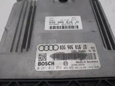Автозапчастина б/у ебу контролер двигуна для audi a4 b7 avant (8ed) 2.0 tdi 16v посилання на oem iam 03g906016jd  