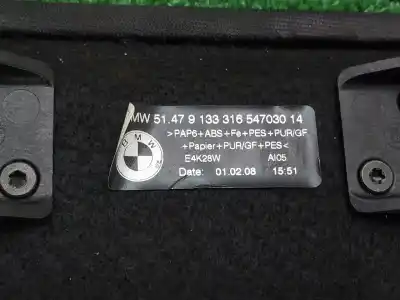 Pezzo di ricambio per auto di seconda mano vassoio posteriore per bmw x6 (e71) 3.5d riferimenti oem iam 51479133316
