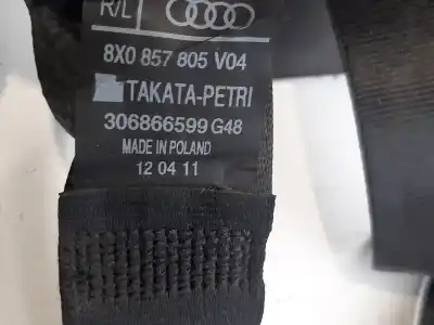 Автозапчасти б/у задний левый ремень безопасности за audi a1 (8x) attraction ссылки oem iam 8x0857805  