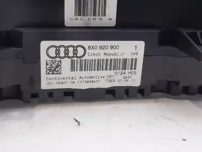 Автозапчасти б/у приборная доска за audi a1 (8x) attraction ссылки oem iam 8x0920900  