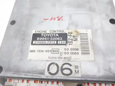 Автозапчасти б/у блок управления двигателем за toyota yaris (ncp1/nlp1/scp1) 1.0 linea luna ссылки oem iam 8966152063  
