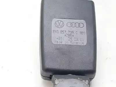 Peça sobressalente para automóvel em segunda mão chicote / encaixe cinto segurança traseiro esquerdo por audi a1 (8x) attraction referências oem iam 8x0857739c  