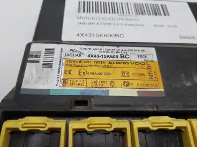 Second-hand car spare part electronic module for jaguar x-type 2.0 d executive oem iam references 4x4315k600bc