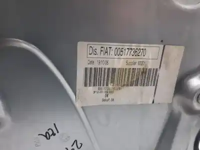 Автозапчастина б/у регулятор вікна передній лівий для fiat stilo (192) 1.4 посилання на oem iam 00517736270
