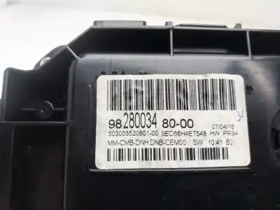 Peça sobressalente para automóvel em segunda mão quadrante por peugeot 5008 active referências oem iam 9828003480  