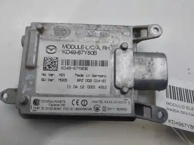 Автозапчасти б/у электронный модуль за mazda cx-5 center-line 2wd ссылки oem iam kd4967y80b  