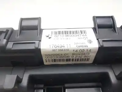 Автозапчастина б/у панель інструментів для bmw 1 (f20) 116 d посилання на oem iam 6210ik9334744  