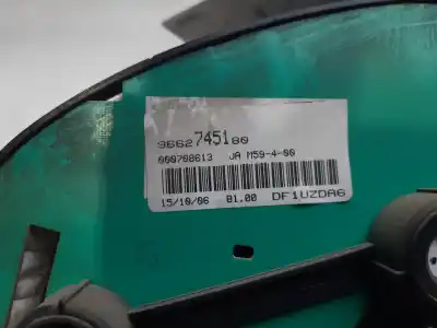 Peça sobressalente para automóvel em segunda mão quadrante por citroen berlingo 1.9 d multispace referências oem iam 9662745180  