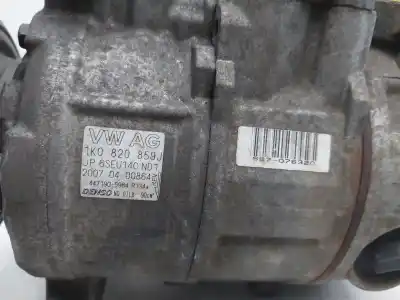 Peça sobressalente para automóvel em segunda mão compressor de ar condicionado a/a a/c por seat leon (1p1) 1.6 referências oem iam 1k0820859j