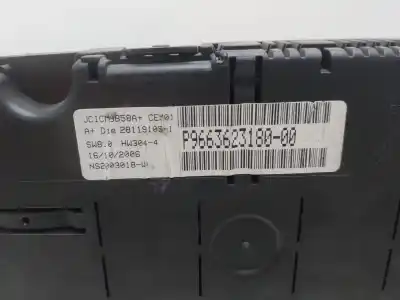 Автозапчастина б/у панель інструментів для citroen c4 picasso i monospace (ud_) 1.6 hdi посилання на oem iam 9663623180  