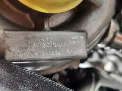 Pièce détachée automobile d'occasion moteur complet pour peugeot 407 (6d_) 1.6 hdi 110 (6d9hzc. 6d9hyc) références oem iam 9hz  