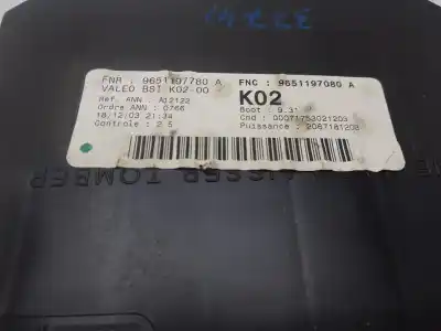 Second-hand car spare part BSI CONTROL UNIT for PEUGEOT 307 BREAK / SW (S1)  OEM IAM references 9651197080A  
