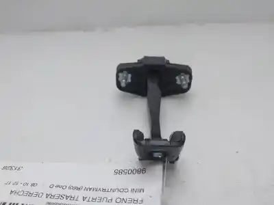 Second-hand car spare part door stop for mini countryman (r60) one d oem iam references 9800585