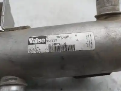 Pièce détachée automobile d'occasion REFROIDISSEUR VANNE EGR pour PEUGEOT 307 (S1)  Références OEM IAM 9639874380  