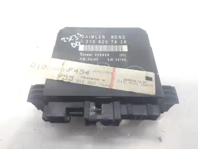 Peça sobressalente para automóvel em segunda mão MÓDULO ELECTRÓNICO DO FECHO CENTRAL por MERCEDES-BENZ CLASE E (W210) BERLINA  Referências OEM IAM 2108207626  