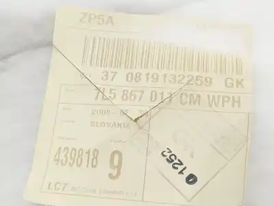 Автозапчастина б/у оббірка передніх дверей ліва для porsche cayenne (typ 9pa1) s посилання на oem iam 7l5867011  