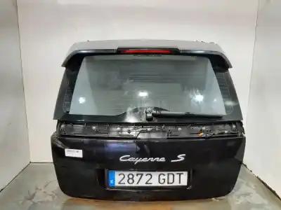 Second-hand car spare part tailgate for porsche cayenne (typ 9pa1) s oem iam references 95551201110grv  