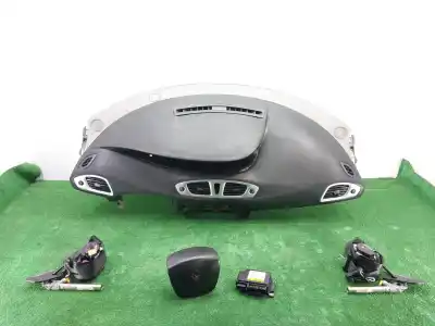 Peça sobressalente para automóvel em segunda mão kit airbag por renault scénic iii (jz0/1_) 1.9 dci (jz0j, jz1j, jz1k, jz1s) referências oem iam 681000016r  