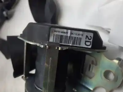 Peça sobressalente para automóvel em segunda mão cinto de segurança traseiro direito por peugeot 2008 (--.2013->) allure referências oem iam 96781656xy
