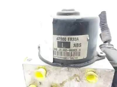 Second-hand car spare part abs for nissan navara pick-up (d40m) double cab se 4x4 oem iam references 47660eb33a  