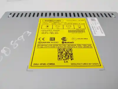 Second-hand car spare part gps navigation system for ssangyong korando amber 4x2 136 cv / 100 kw oem iam references 8920037100  