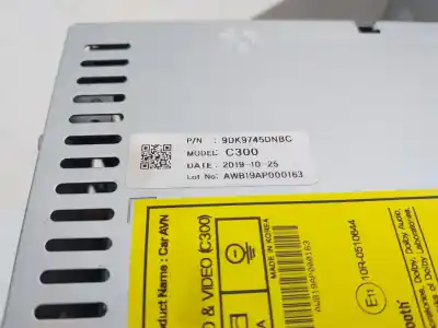 Second-hand car spare part gps navigation system for ssangyong korando amber 4x2 136 cv / 100 kw oem iam references 8920037100  