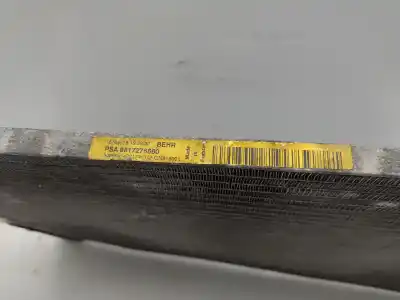 Peça sobressalente para automóvel em segunda mão condensador / radiador de ar condicionado por peugeot 5008 active referências oem iam 9817275680