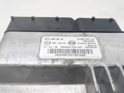 Second-hand car spare part electronic module for ssangyong korando amber 4x2 136 cv / 100 kw oem iam references 6735403032  