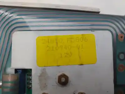 Pièce détachée automobile d'occasion compteur de vitesse tableau de bord pour nissan trade 75 trade 75 furgon références oem iam 24810f3806