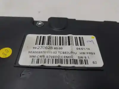 Second-hand car spare part dashboard for citroen c4 picasso live oem iam references 9827062880  