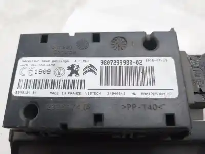 Second-hand car spare part electronic module for peugeot 5008 allure oem iam references 9807299980  
